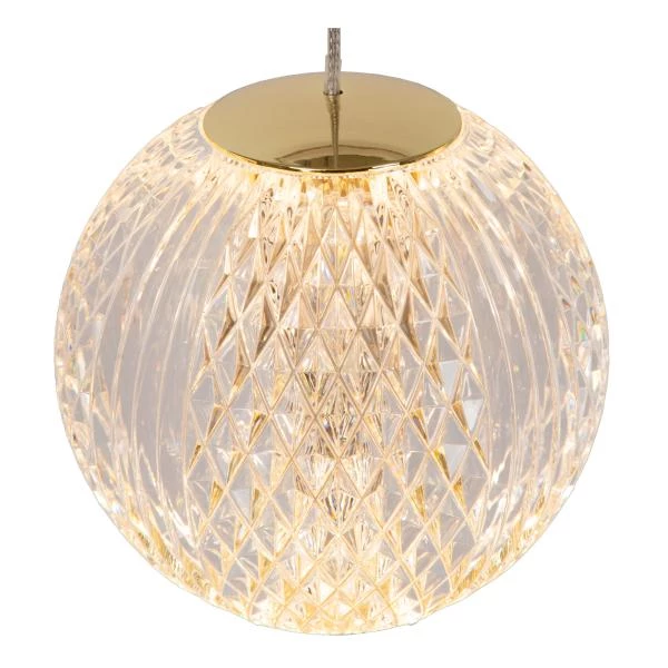 Lucide CINTRA - Pendant light - Ø 14 cm - LED - 1x5,7W 2700K - Transparant - detail 2